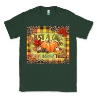 Sports Green Just a girl who loves Fall Classic Tee - NancyCooperArtShop