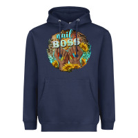 Navy nail boss Heavyweight Hoodie - BarkalooDesign