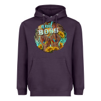 Plum nail boss Heavyweight Hoodie - BarkalooDesign