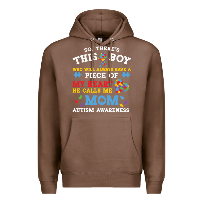 Lil Autism Mom Premium Hoodie by CowhideDigitalArt | Teevron