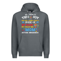Rock LIL Autism Mom Premium Hoodie - CowhideDigitalArt