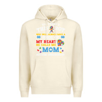 Sandshell LIL Autism Mom Premium Hoodie - CowhideDigitalArt
