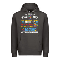 Smoke LIL Autism Mom Premium Hoodie - CowhideDigitalArt