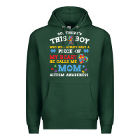 Sports Green LIL Autism Mom Premium Hoodie - CowhideDigitalArt