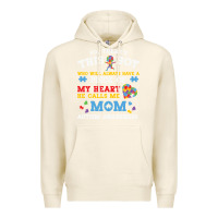 Tofu LIL Autism Mom Premium Hoodie - CowhideDigitalArt