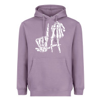 Lavender la hand sign lazy diy halloween costume skeleton los angeles pullover Heavyweight Hoodie - trangStudio