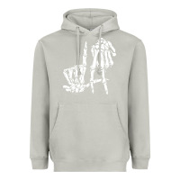 Moon Dust la hand sign lazy diy halloween costume skeleton los angeles pullover Heavyweight Hoodie - trangStudio