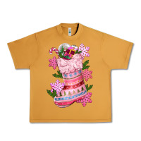 Peanut Butter pink christmas socks Urban Heavy Tee - CowGirlArtShop