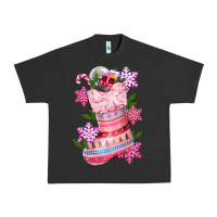 Pigment Black pink christmas socks Urban Heavy Tee - CowGirlArtShop
