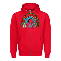 Red mini Zipper Hoodie - SublimationCraftShop