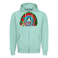 Seafoam mini Zipper Hoodie - SublimationCraftShop