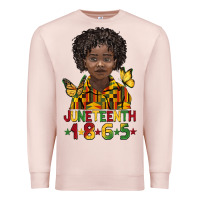 Pale Pink juneteenth 1865 black boy Premium Sweatshirt - BarkalooDesign
