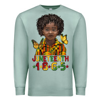 Seafoam juneteenth 1865 black boy Premium Sweatshirt - BarkalooDesign