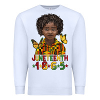 White juneteenth 1865 black boy Premium Sweatshirt - BarkalooDesign