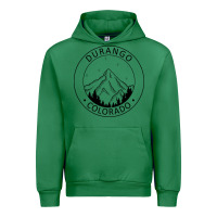 Emerald Durango Mountain City - Colorado State Souvenir Gift Urban Hoodie - trangStudio