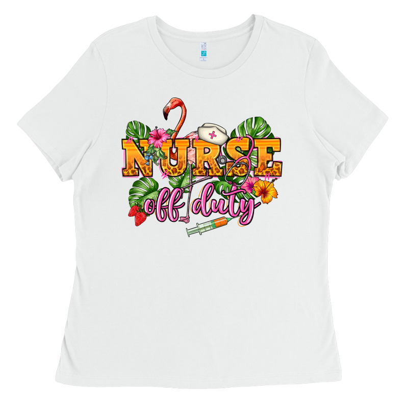 Nurse Off Duty Ladies Tee by NancyCooperArtShop | Teevron
