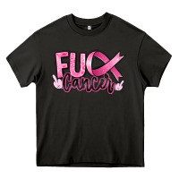 Asphalt Fu*ck Cancer Heavy Core Tee - RanaPortraitStore