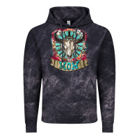 Cloud Black Mom Bull Skull Mother's Day Vintage Hoodie - CowGirlArtShop
