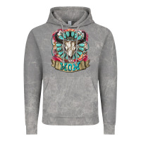 Cloud Rock Mom Bull Skull Mother's Day Vintage Hoodie - CowGirlArtShop