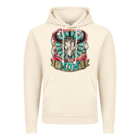 Vintage Artic Mom Bull Skull Mother's Day Vintage Hoodie - CowGirlArtShop