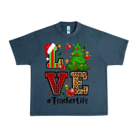 Midnight Navy love teacher life christmas Urban Heavy Tee - CowGirlArtShop