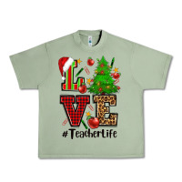 Oil Green love teacher life christmas Urban Heavy Tee - CowGirlArtShop