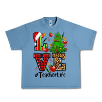 Pebble Blue love teacher life christmas Urban Heavy Tee - CowGirlArtShop
