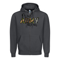 Smoke proud Army mom Zipper Hoodie - CowhideDigitalArt
