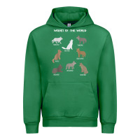 Emerald Wolves Of The World Educational Wolf Gift Urban Hoodie - trangStudio