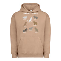 Pigment Burro Wolves Of The World Educational Wolf Gift Urban Hoodie - trangStudio