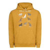 Pigment Peanut Butter Wolves Of The World Educational Wolf Gift Urban Hoodie - trangStudio