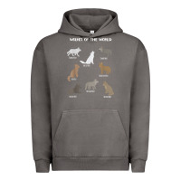 Pigment Tornado Wolves Of The World Educational Wolf Gift Urban Hoodie - trangStudio
