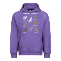 Tulip Wolves Of The World Educational Wolf Gift Urban Hoodie - trangStudio