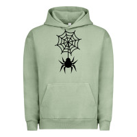 Pigment Oil Green spider t  shirt spider with web 17971797 Urban Hoodie - trangStudio