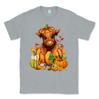 Heather Grey Fall Autumn heifer pumpkin Classic Tee - RanaPortraitStore