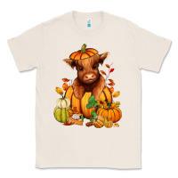 Natural Fall Autumn heifer pumpkin Classic Tee - RanaPortraitStore