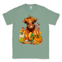 Sage Fall Autumn heifer pumpkin Classic Tee - RanaPortraitStore