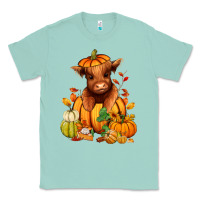 Seafoam Fall Autumn heifer pumpkin Classic Tee - RanaPortraitStore