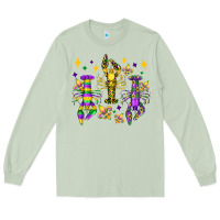 Matcha mardi gras craw fish olivia Long Sleeve Tee - OliviaCreatesArt