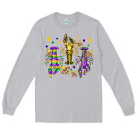 Moon Dust mardi gras craw fish olivia Long Sleeve Tee - OliviaCreatesArt