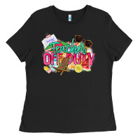 Teacher Off Duty Ladies Tee | Teevron