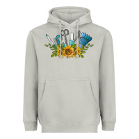Moon Dust nail tools with sunflower Heavyweight Hoodie - BarkalooDesign