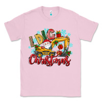 Bubblegum Pink i dig christmas Classic Tee - texasbilliewilder