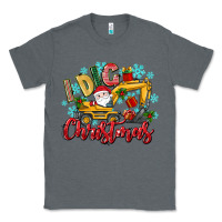 Charcoal Heather i dig christmas Classic Tee - texasbilliewilder