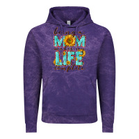 Cloud Purple Being a Mom makes my life complete Mother's Day Vintage Hoodie - CowGirlArtShop