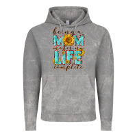 Cloud Rock Being a Mom makes my life complete Mother's Day Vintage Hoodie - CowGirlArtShop