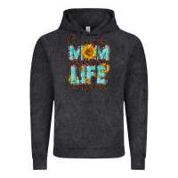 Vintage Black Being a Mom makes my life complete Mother's Day Vintage Hoodie - CowGirlArtShop