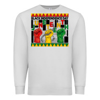 Dove Grey black independence day juneteenth tumbler Premium Sweatshirt - BarkalooDesign