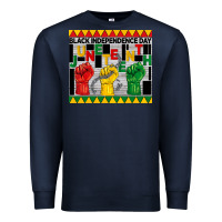 Navy black independence day juneteenth tumbler Premium Sweatshirt - BarkalooDesign