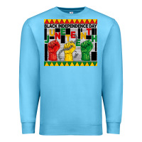 Ocean Blue black independence day juneteenth tumbler Premium Sweatshirt - BarkalooDesign